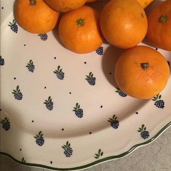 Shabby chic dinner platter - Picture 2 of 10